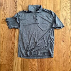 NIKE Men's Gray Polo Shirt